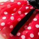 Minni Mouse Baby Girls Dress Fancy Birthday Party Cosplay Costume Polka Dot Cute Carnival Party Easter Costume for 1-5 Years