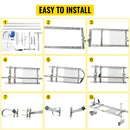 SucceBuy Chainsaw Mill Planking Milling 24 36 48 In Guide Bar Wood Lumber Cutting Portable Sawmill Aluminum Steel Chain Saw Mill