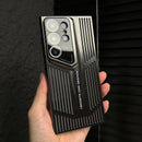 Luxury Heat Dissipation Cooling Case For Samsung Galaxy S25 S24 Ultra S23 Plus S22 Camera Protection Shockproof Bumper Cover