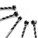 1pcs16mm-25mm longer Forstner tips Woodworking tools Hole Saw Cutter Hinge Boring drill bits Round Shank Tungsten Carbide Cutte