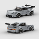 MOC Racing Car City Speed Champions Sports Model Building Blocks DIY Bricks Kids Toy Boys Classic Super Racers Vehicle Technique