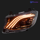 AKD Car Lights for Benz Sprinter Headlight Projector Lens Maybach Style Head Lamp DRL Automotive Accessories
