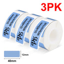 P15 Self-adhesive Thermal Label Printer Portable Wireless Bluetooth Label Maker Pocket Label Machine with P15 Label Paper Tape