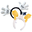 Disney Mickey Hand Headband Hairhoop Donald Duck Foot Cartoon Classic Disneyland Plush Mickey Mouse Headband Women Headwear