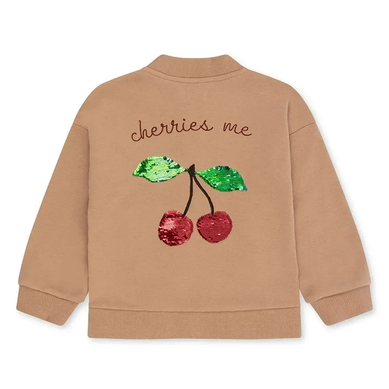 KS Winter Baby Girls Boys Lambswool Cherry Jackets Kids Clothes Sequin Cartoon Panda Outerwear for Boys Children's Coats 1-9Yrs