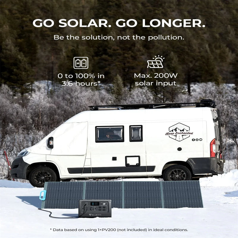BLUETTI EB70 EB70S Portable Power Station 800W / 1000W 716Wh Solar Generator LiFePO4 Battery Backup For Camping Fishing Outdoor