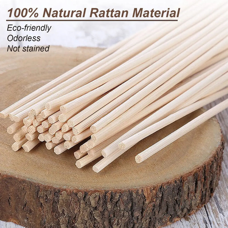 20/100pcs  Replacement Aromatherapy Rattan Sticks Aroma Diffuser Refill DIY Home Living Room Fragrance Decor Supplies