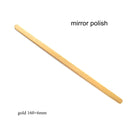 10pcs Stainless Steel Straight Cuff Bangle Blank Plain Rod Bracelet Diy Laser Engraving Bracelet Jewelry Charms Accessories