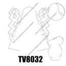 Action Figures Movie accessories Building Blocks Bricks toys TV6107 TV8047 TV8048 TV8049 TV8050 TV8051 TV8052 TV8053 TV8054