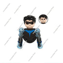 Hot Toys Movie Mini Action Figure Toys Wolverine Lady Deadpool Cowboy Kidpool X-23 Kimiko Human Torch Blade Building Blocks Gift