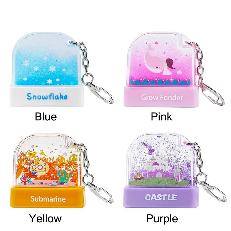 Name Seal For Clothes with Chain Children's Seal Stamp Toy Personalized Seal Kids Name Stamp Children's Seal Stamp