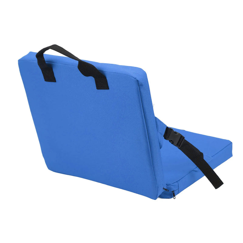 Portable  Pads Foldable Chair with Backrest Soft Sponge Cushion Back Chair for Stadium and Beach