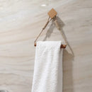 Wooden Toilet paper holder  Bathroom accessories Nail-free Paper Towel Tissue Holder Wall Mounted Triangle Toilet Towel Holder