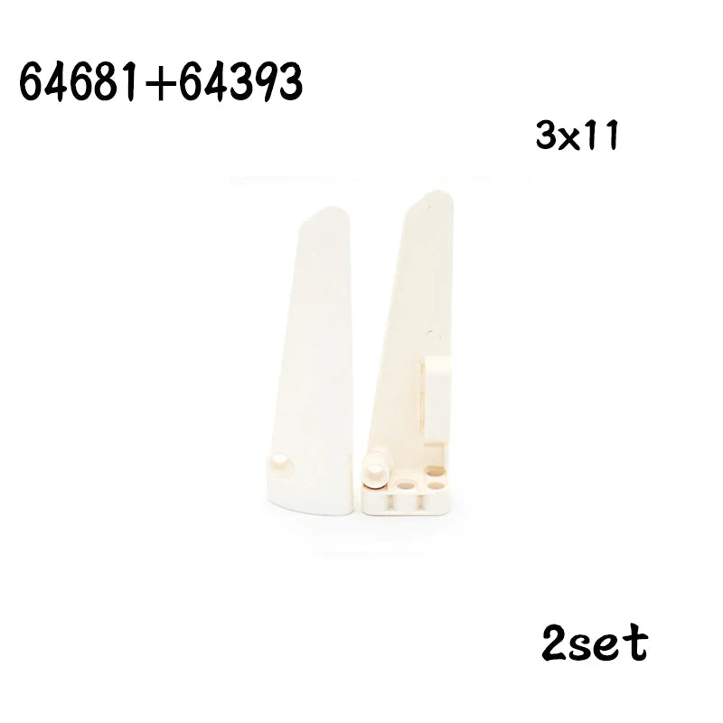 NEW Technical Panel Plate DIY Mechanical Building Blocks MOC Car Parts Brick Toy Gift  24119 62531 64782 11954 18944 18945 24116