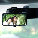 Car Dashboard Support 360 Degree Rotating Auto Grip Mobile Phone Fixed Bracket Foldable Rearview Mirror Navigation Bracket