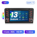 Junsun 7 "Wireless CarPlay for Apple Android Auto Car Radio for Audi A3 8P S3 2003-2012 GPS tereo Multimedia 4G 8core RDS