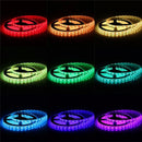 Bluetooth USB 5V RGB LED Strip Light 5050 Controller 1M 2M 3M 4M 5M Flexible Diode Lamp Tape Lights TV Background Lighting