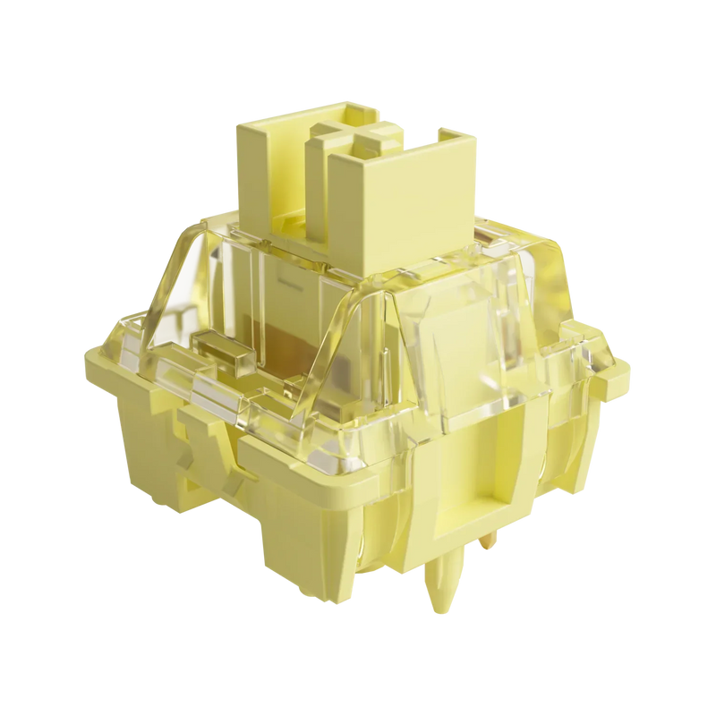 Akko V3 Pro Cream Yellow Switch 5 Pin 50gf Linear Switch Customize Quick Trigger Dustproof Compatible MX Mechanical Keyboard