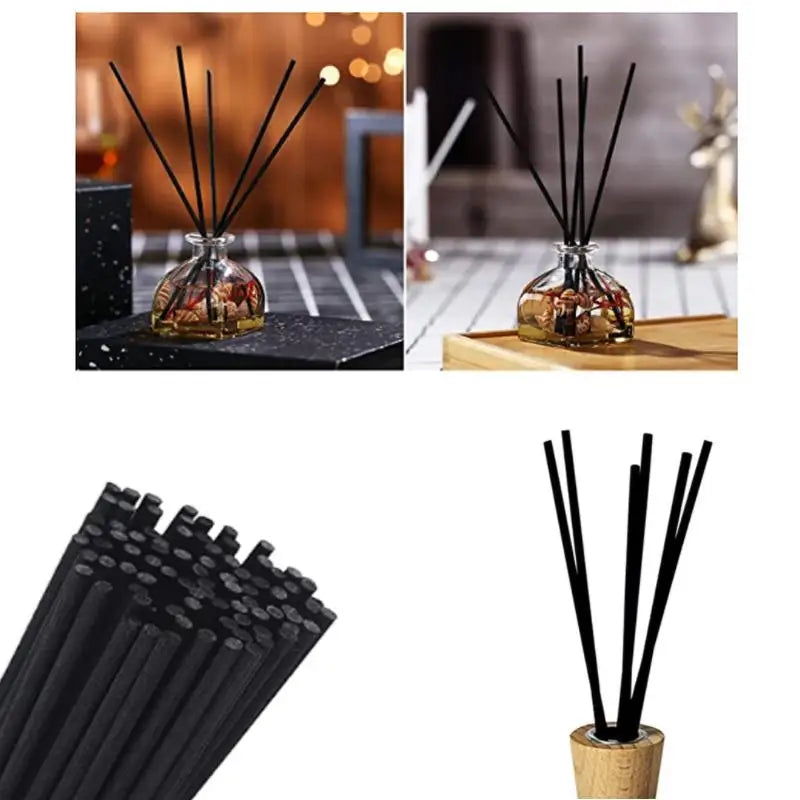 100pcs~5pcs Reed Diffuser Replacement Stick DIY Handmade Home Decor Extra Thick Rattan Aromatherapy Diffuser Refill Sticks