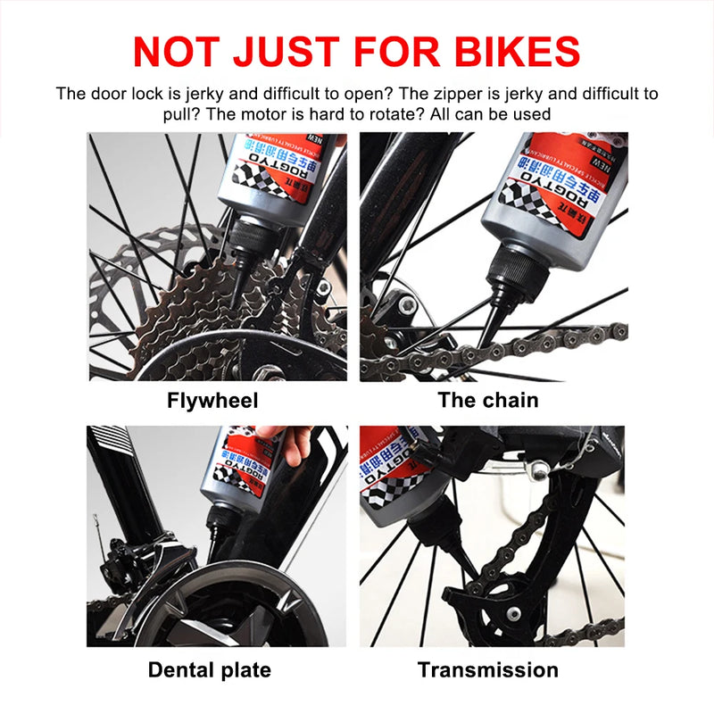 100Ml Bicycle Special Lubricant Motorcycle Chain Maintenance Cleaning Brush  MTB Chain Tool Oil Road Bike Cycling Accessories