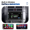 ESSGOO 7" Android 13 2+64G Wireless Apple Carplay Autoradio Für VW Polo 9N Golf 4 Passat B5 T5 GPS NAVI RDS Wifi Bluetooth FM EQ