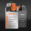 HITBOX 145A 4 in 1 Multi-process MlG Welder MMA/Gasless MIG/Lift TIG Welding Machine Support Spool Gun Large LED Display Welders