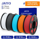 JAYO 5 Rolls 3D PETG / High Speed Matte PETG 3D Filament 1.75mm 30mm/s - 600mm/s Print Range PETG 3D Printer Filament for 3D