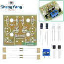 TZT Simple LED Flash DIY Kits Circuit Electronics DIY Electronic Suite 1.2mm Parts for Arduino Flash LED Kit Electronic DIY Kit