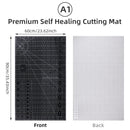 A1 Self-healing PVC Cutting Pad,DIY Desktop Protection Pad For Leather Cutting,Carving,Punching,Paper Crafts,Clay Crafts