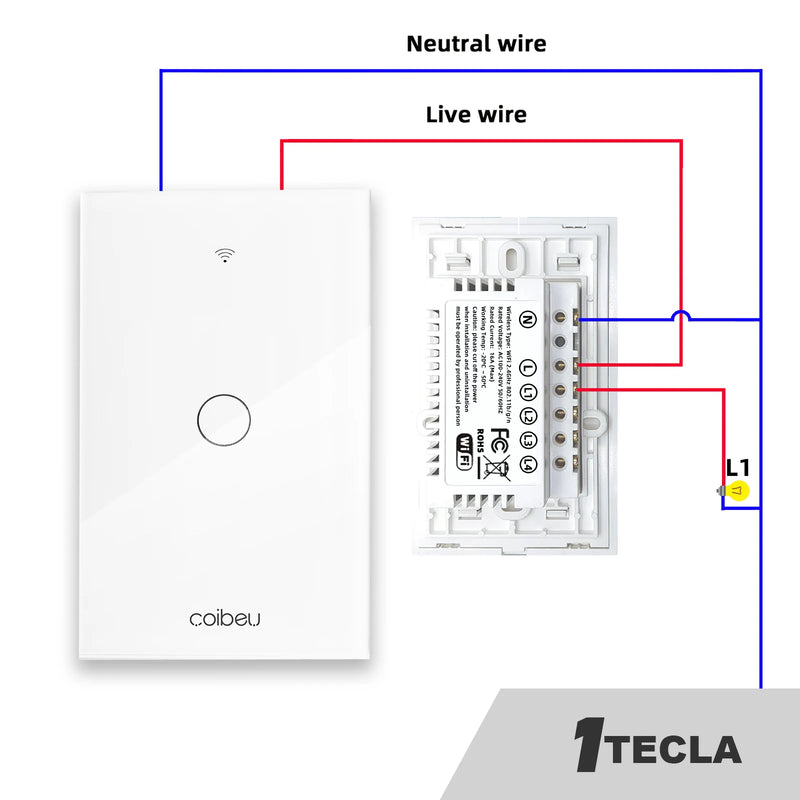 Smart WiFi switch, Alexa, Smart Switch, Alexia, WiFi smart socket, switch, Tuya, PC control, switch