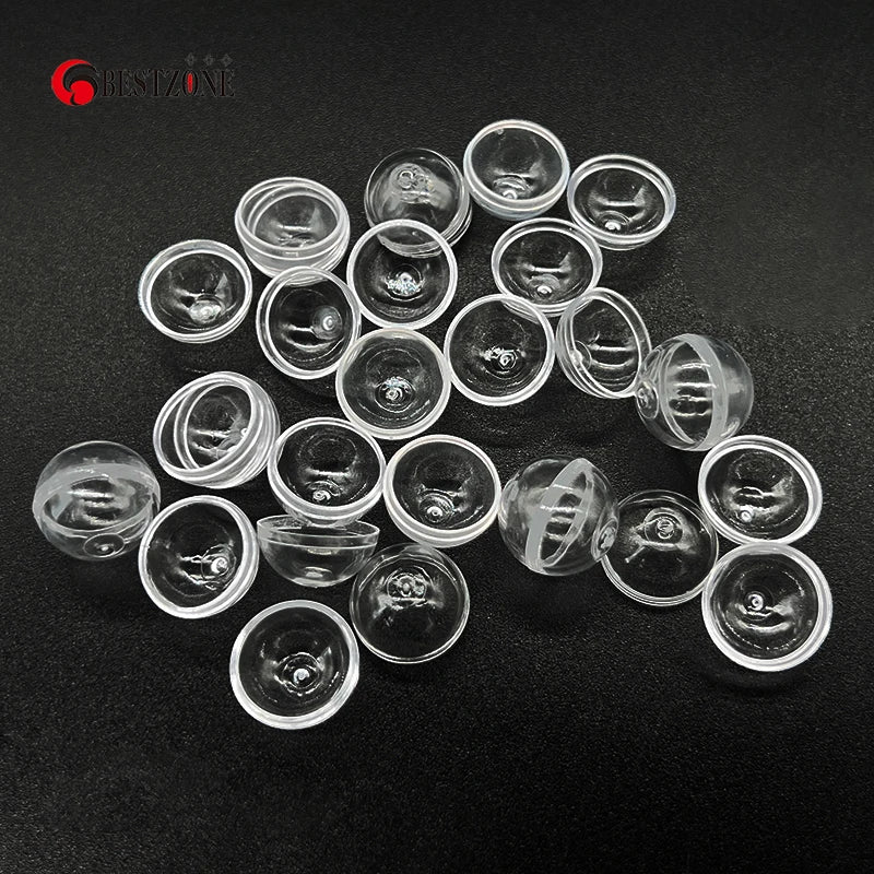 Very Small Mini Tiny 20Pcs/Lot 0.67/0.68Inch 17MM Empty Plastic Capsule Toys Surprise Ball Eggshell Container Prop