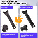 2 x Ratcheting Axle Stand, 3 Ton Heavy Duty Axle Jack Stands, Height Adjustable, Metal Steel Car Van Vehicle Stand Lifting Tool