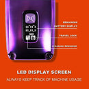 KULILANG Professional Oil Head Gradient Electric Hair Shaver Titanium Plated knife net Hair Salon Trimmer R11F Purple