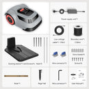 C-TOF Robotic Lawn Mower Redkey MGC800 MGC1000 Lawn Mower Robot Cable Break Detection Climbing 45% App Control Automatic Cutting