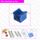 1 Piece Heatsinks DIY North Bridge Heat sink Cooler with 40mm Fan 12V 40x40x10mm 40x40x20mm Cooling Fan