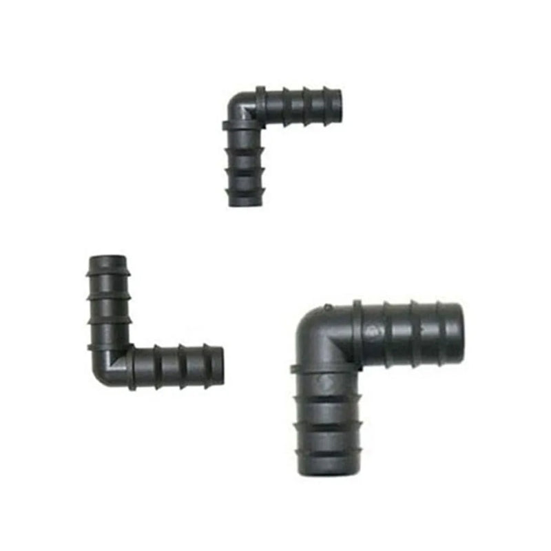 5pcs 16/20/25mm PE Pipe Barb Connector Straight Tee Elbow Plug Garden Water Hose Reducing Splitter Joint Drip Irrigation System