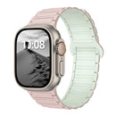 Magnetic Strap for Apple Watch Band 44mm 49mm 45mm 41mm 40mm Silicone Bracelet for IWatch Ultra 2 Series 9 8 7 6 5 4 SE 3 42mm