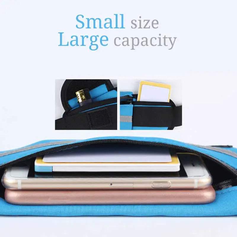 Portable Outdoor Waterproof Sports Waist Pack Climbing Running Fitness Equipment Large Capacity Multifunctional Riding Bag