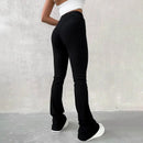 Solid Slim Fit Streetwear Women Pants High Waist Y2k Clothes Pantalones Aesthetic Fashion Trousers Full Length Roupas Femininas