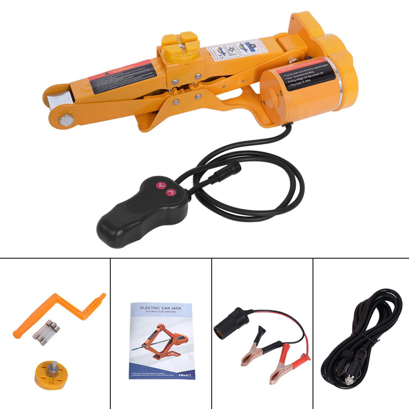 2 Ton 12V DC Automotive Car Automatic Electric Lifting Jack Garage and Emergency Equipment