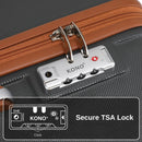 KONO 4/5/6-piece beauty case box cosmetics case hand luggage toilet bag travel bag luggage set