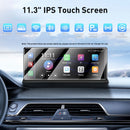 11,3" Wireless Carplay Dashcam Portable Touch screen Autoradio Loop-Aufnahme G-sensoR BT HD