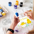 Easter Chick Cutting Dies Easter Egg Carbon Steel Die Cuts for DIY Crafting Embossing Stencil Template for Easter Card Making