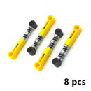 Building Blocks Technical Parts Moc Soft Hard Spring Shock Absorber Compatible Assembles Particles 76138 76537 61903 92693 57515