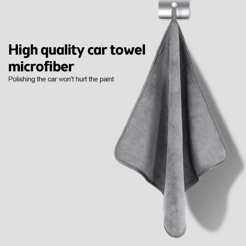 Car Wash High End Microfiber Towel Car Cleaning Drying Cloth Car Care Cloth Detailing High Water Absorption Car Wash Towel