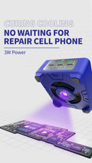MECHANIC CUV-3 UV Curing Lamp and Cooling Fan Heat Dissipation for Mobile Phone Tablet Motherboard Green Oil Curing Repair Tools