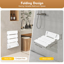 Folding Shower Seat Wall Mounted Secure Folding Shower Bench Space Saving Mounted Shower Seat Luxury Fold Down Shower Seat