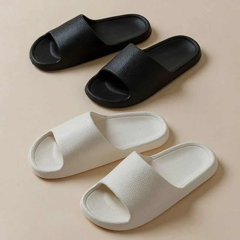 Hot Men Women Lightweight EVA Soft Bottom Slippers Indoor House Slides Summer Flat Sandals Outdoor Beach Shoes Man Flip Flops