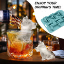 1pc silica gel ice tray, 9 Welsh corgi shape molds, J household kitchen ice maker, BPA free, easy to release and non stick
