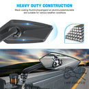 Rear View Mirror Reflector Adjustable Rotatable Handlebar Mirror Clear Rearview Electric Scooter Cycling Bicycle Accessorie